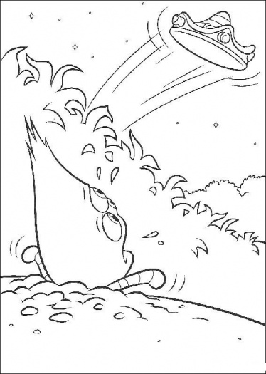 Chicken Little Coloring Pages