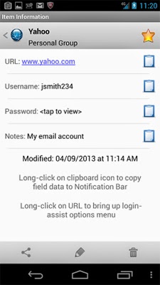 create password in msecure 5 create password in msecure 5