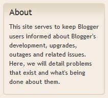 blogger outage