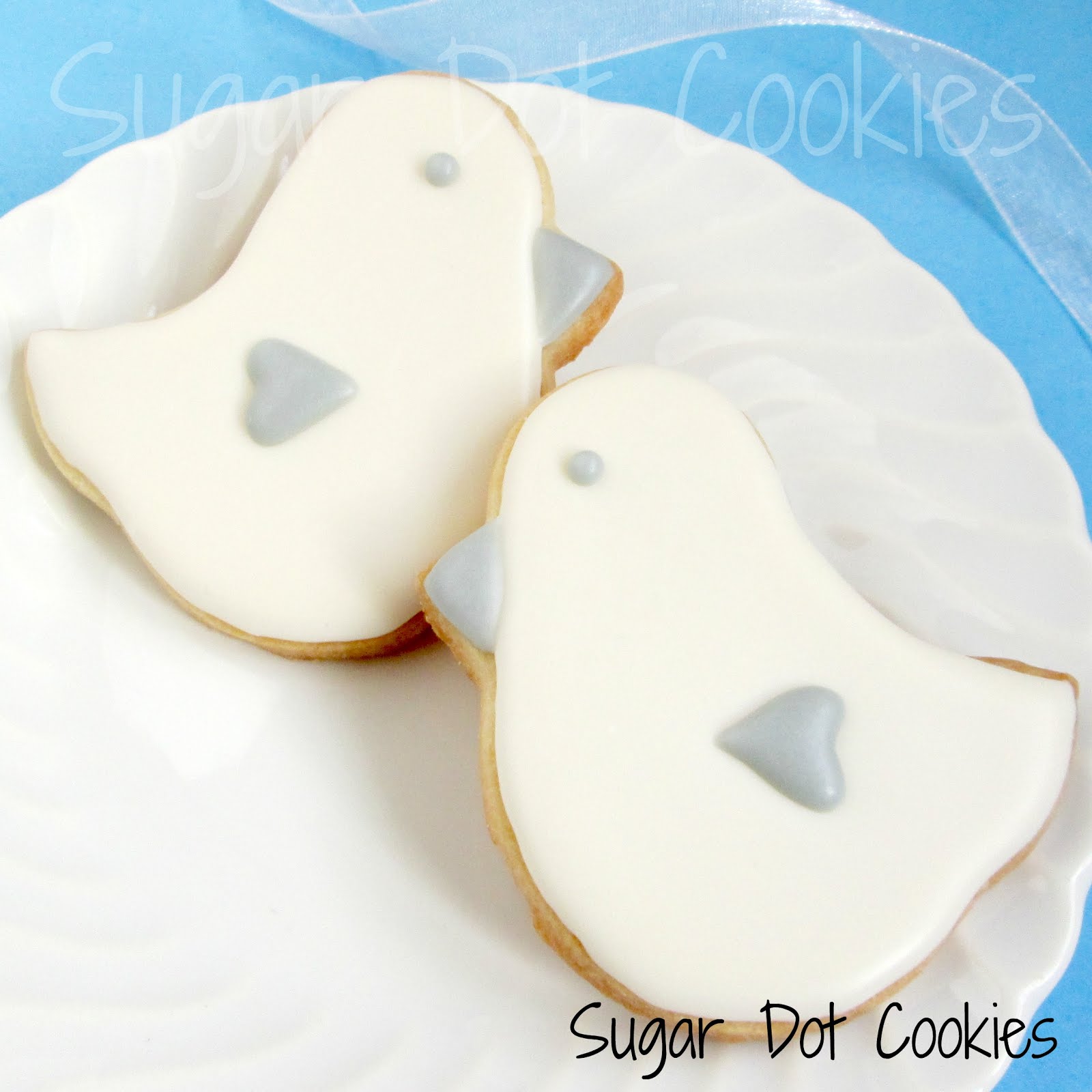 Wedding Cookies  Stenciling With Royal Icing - SweetAmbs