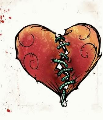 Drivel and Whatnot StitchedUp Heart