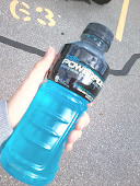 Powerade. Ich bin absolut süchtig