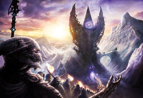 Fantasia e ficção científica nas ilustrações de David Demaret David Demaret moonxels deviantart ilustrações fantasia ficção científica