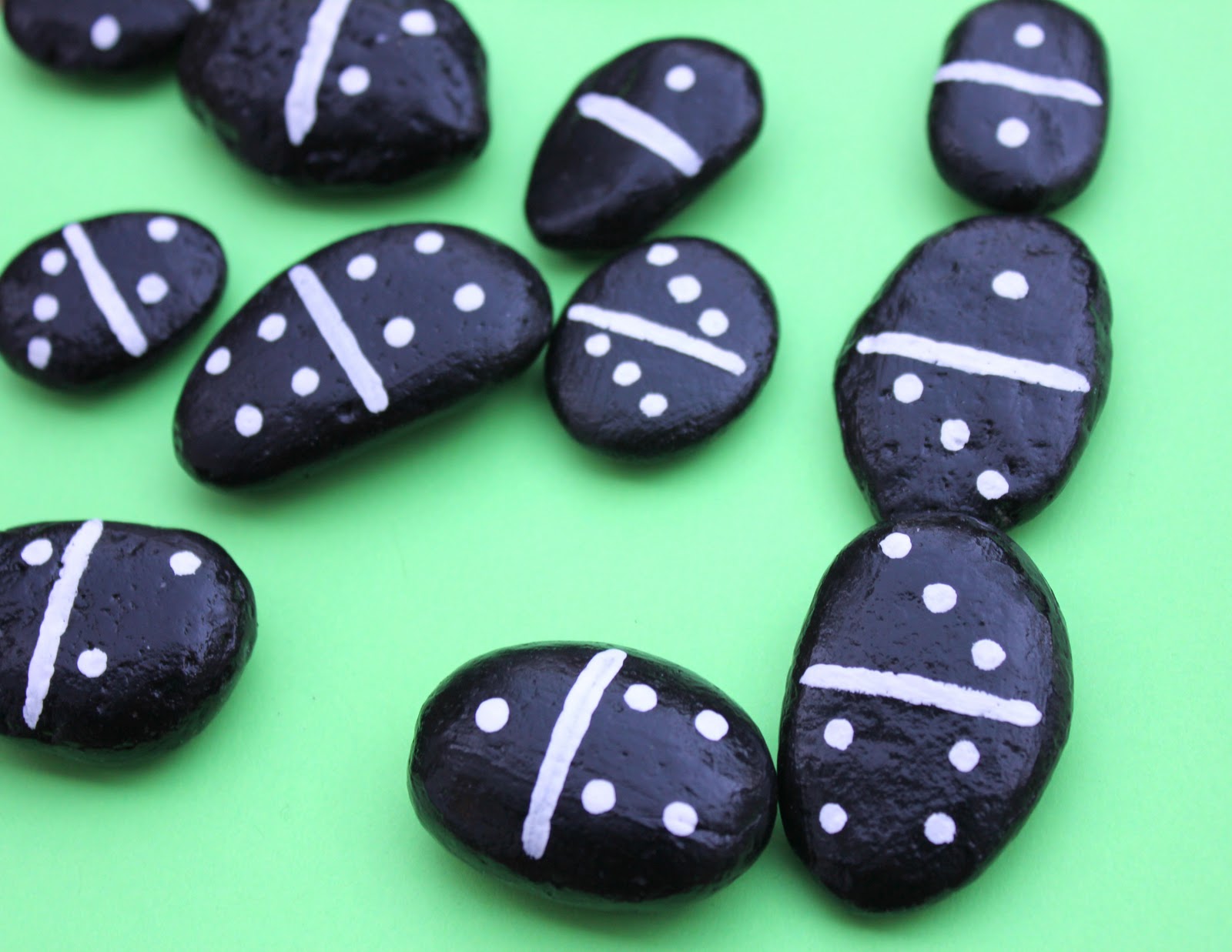 Rock Dominoes Repeat Crafter Me