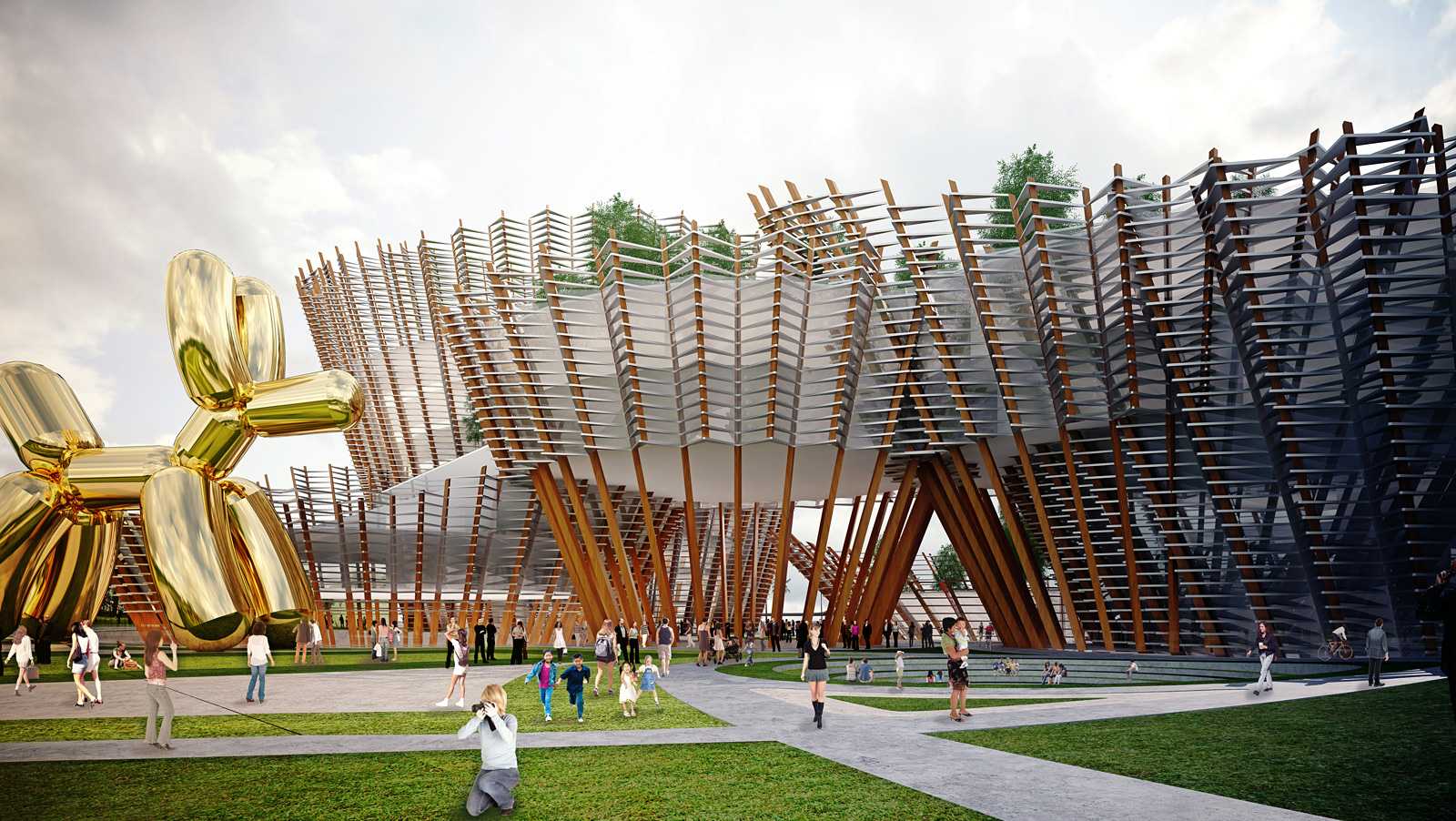 taichung city cultural center competition by maxthreads cultural center