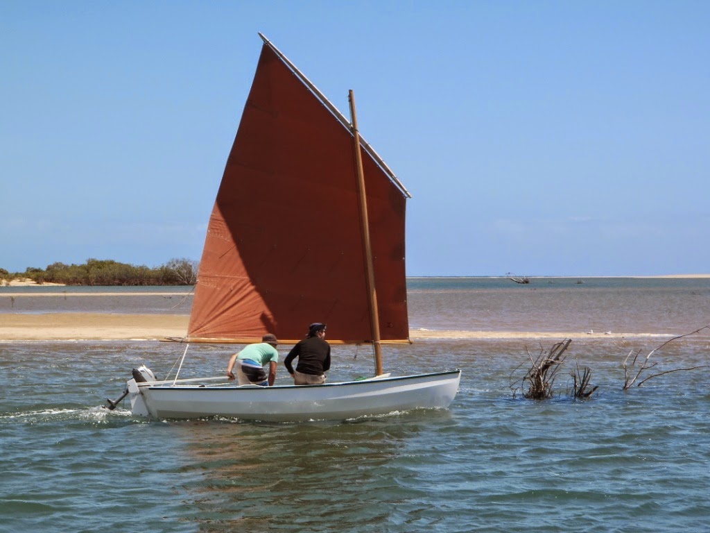 Ross Lillistone Wooden Boats Lugsail Performance Better than you may