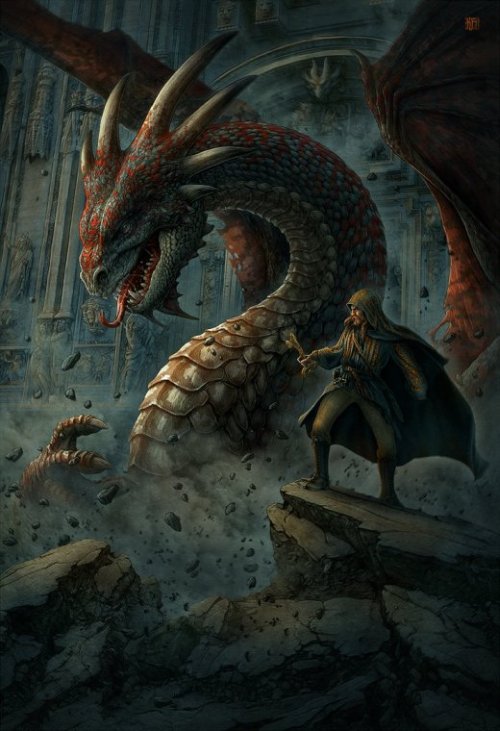 Dragões e mais dragões nas ilustrações de fantasia de Kerem Beyit Kerem Beyit deviantart ilustrações fantasia dragões