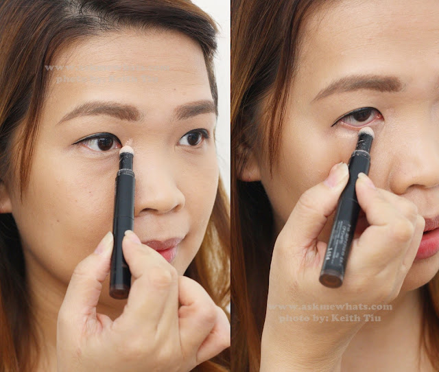 a photo of how to use Kate Tokyo 3D Eye Create