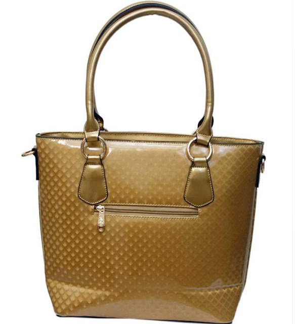 Buy Ladies Bags at Jumia Generic Patent Lady Hand bag Gold DeZango