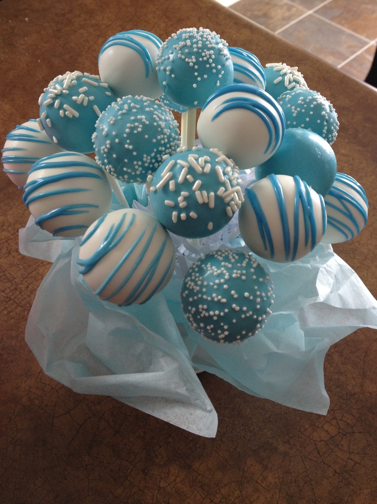 MuyAmeno.com: Popcakes para Baby Shower, parte 2