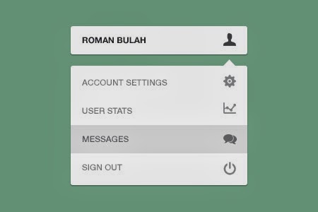 Dropdown Menu UI Dropdown Menu UI