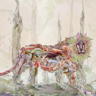 Abstract Lion Wallpaper 3