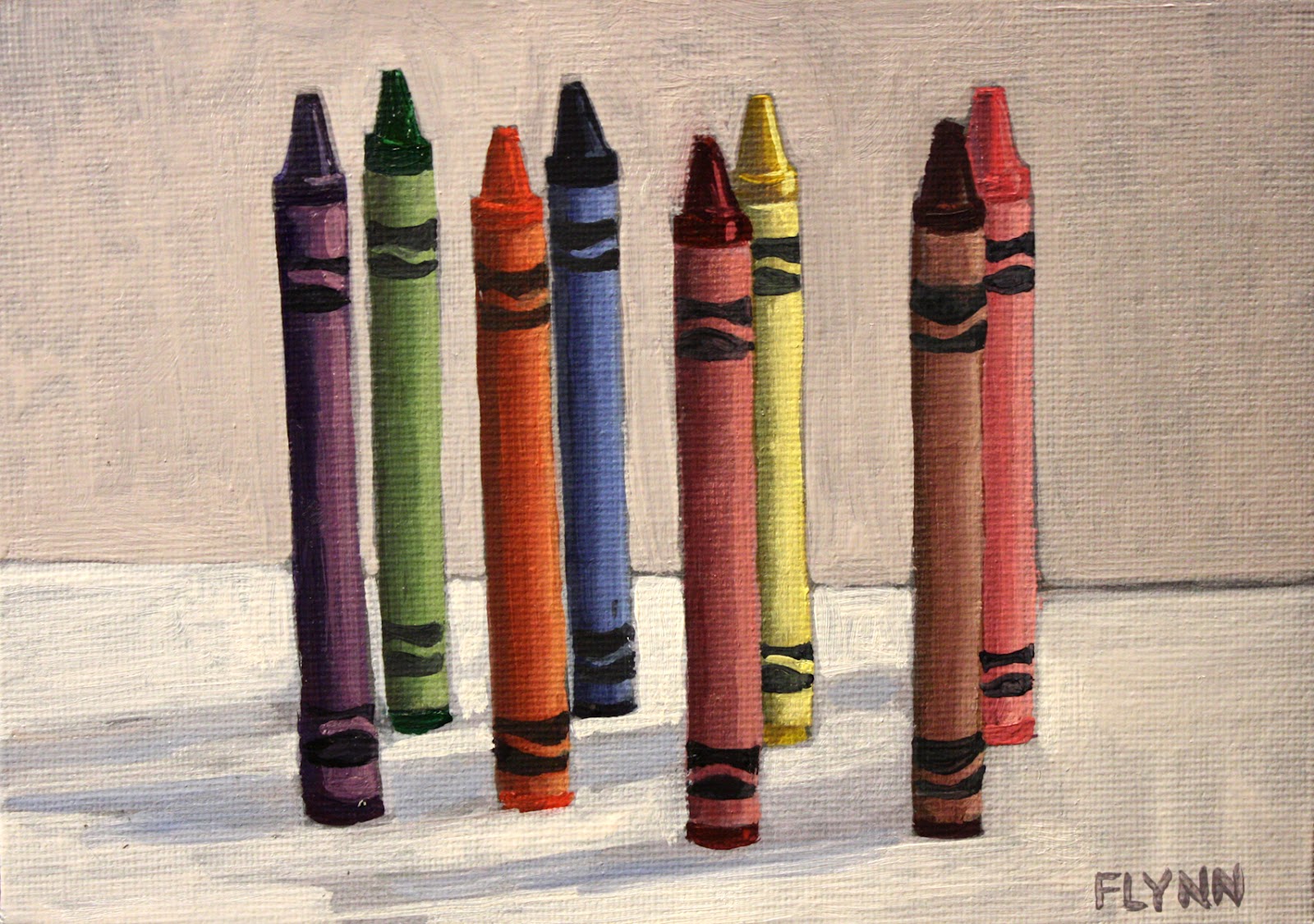 The Art of Patrick Flynn 52 Weeks 100 Paintings 34 Crayons