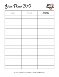 free garden planners