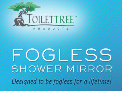 Mad Moose Mama Toilettree Fogless Shower Mirror Review Giveaway Toilettree Fogless Shower Mirror Review