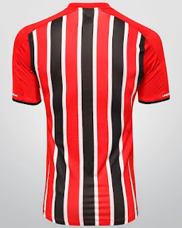 Jersey Sao Paulo away terbaru musim depan 2015/2016 gambar belakang Jersey Sao Paulo away terbaru musim depan 2015/2016
