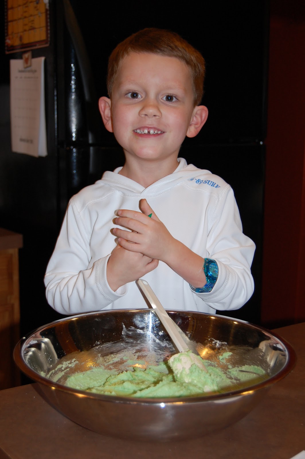 Dinner with The Donnells Mint Chocolate Chip Cookies (Grinch Cookies)