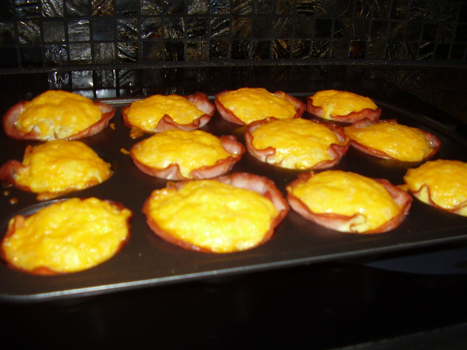 Kristi's Dishes Ham, Egg, and Cheese Cups