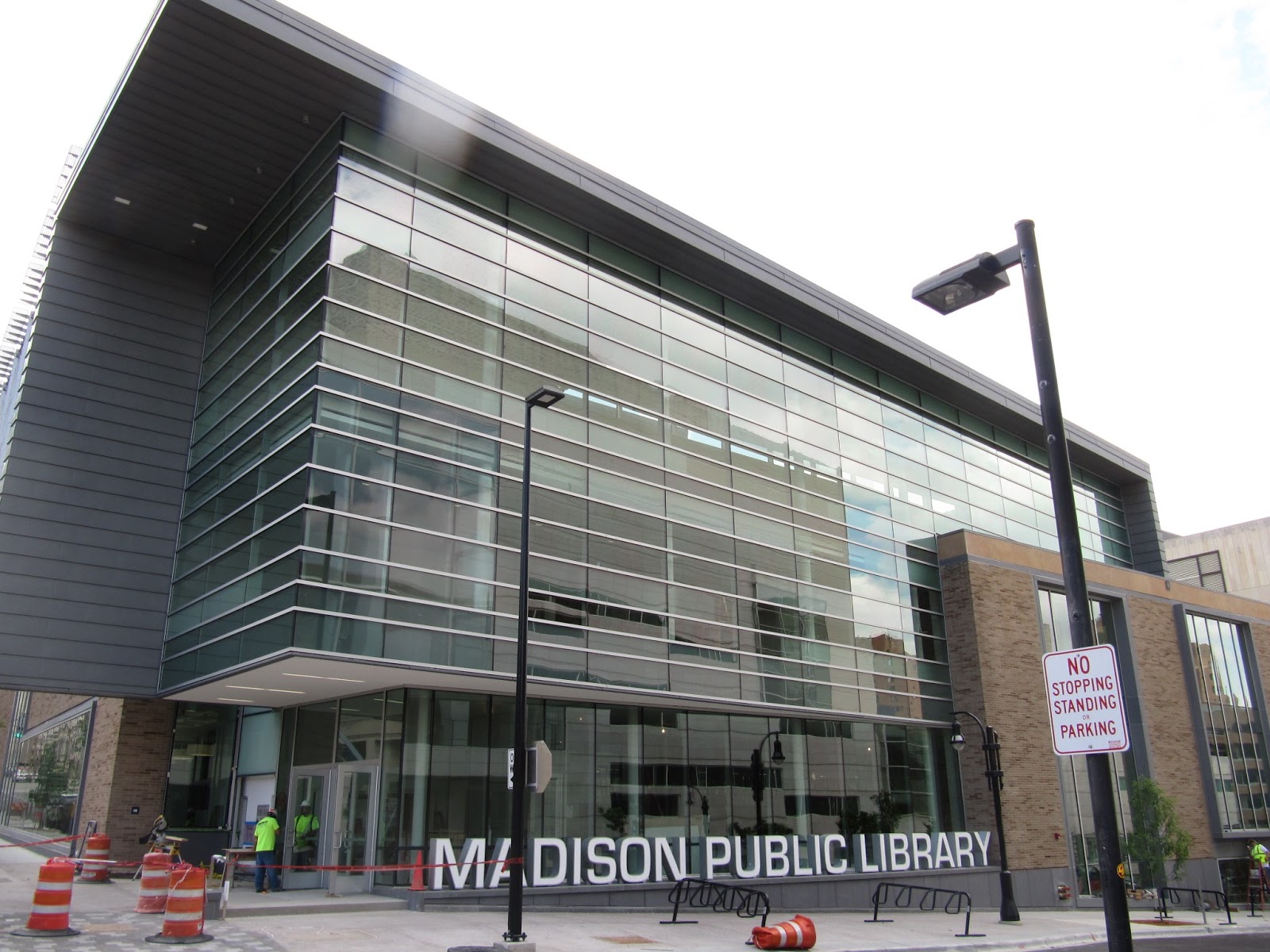 Retiring Guy's Digest Madison's New Central Library Clearly Identified