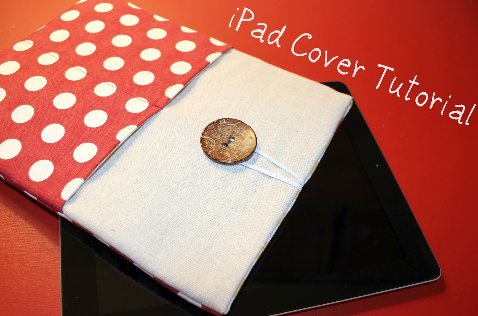 Wood and Cloth ClothQuick ProjectiPad Cover Tutorial