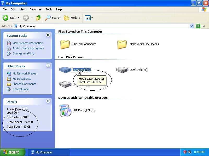 How to format C drive and reinstall Windows XP