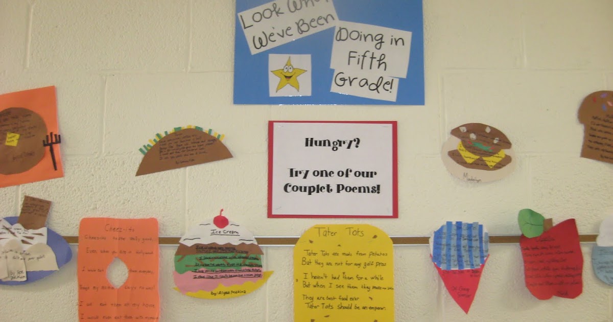 Fifth Grade Is Fun: Poetry Unit