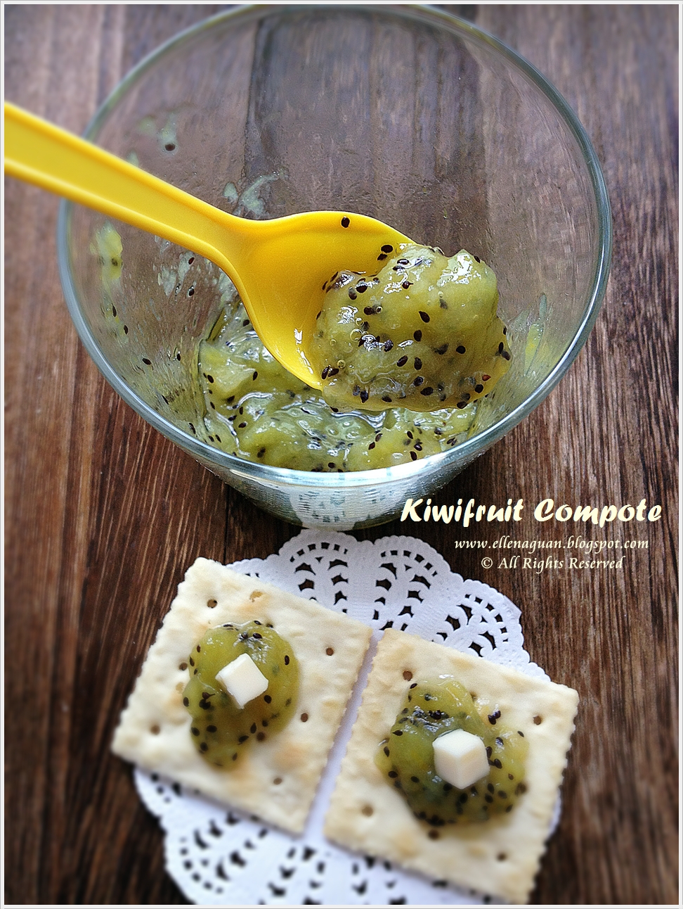 Cuisine Paradise Singapore Food Blog Recipes, Reviews And Travel Kiwifruit Compote