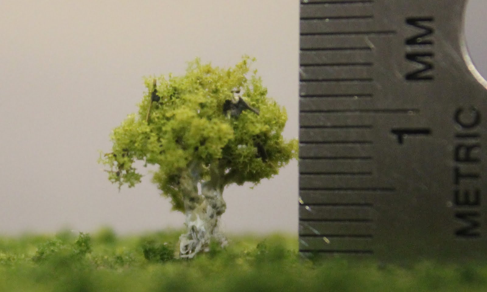 Nano Model Railroading My first nanotree