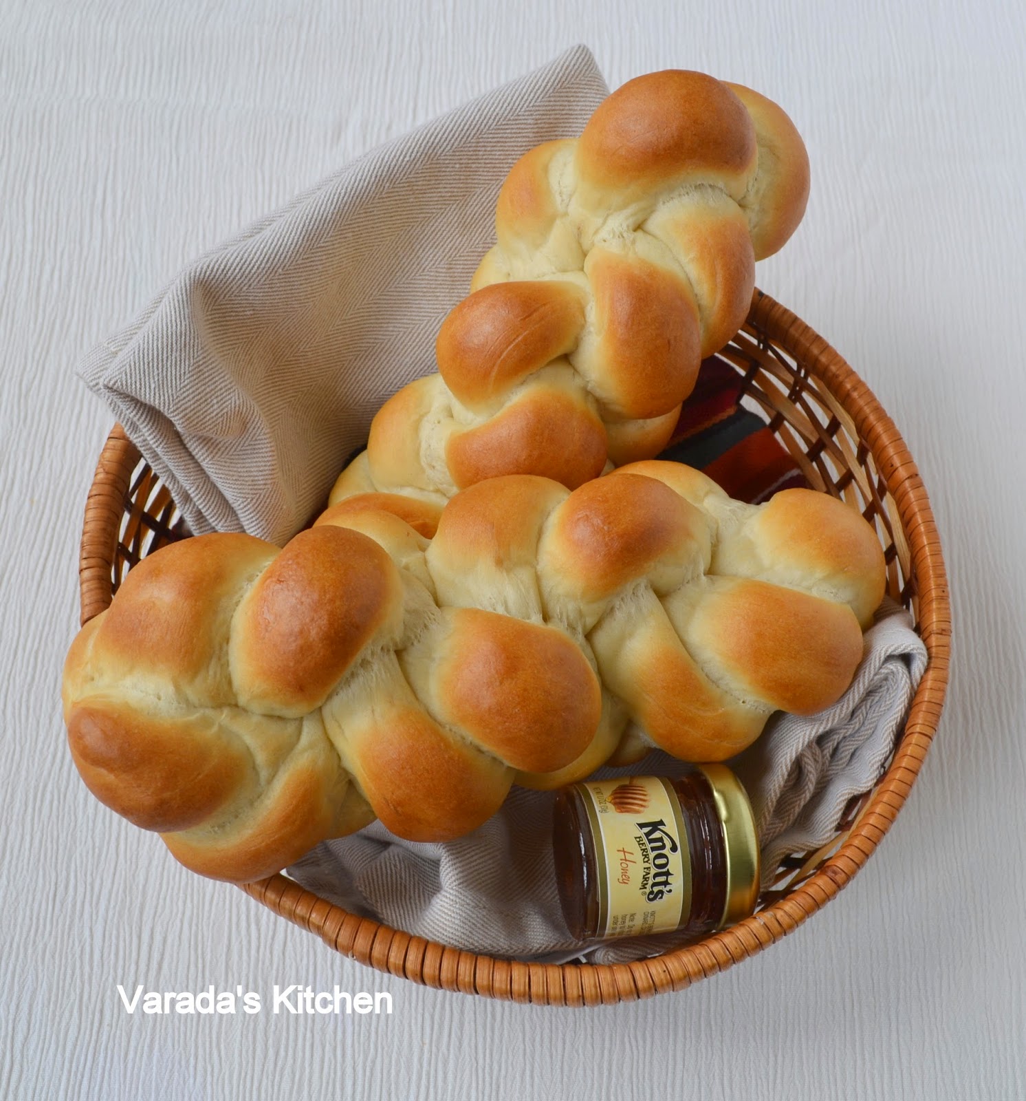 Varada's Kitchen Zopf (Swiss 2Strand Braided Bread)