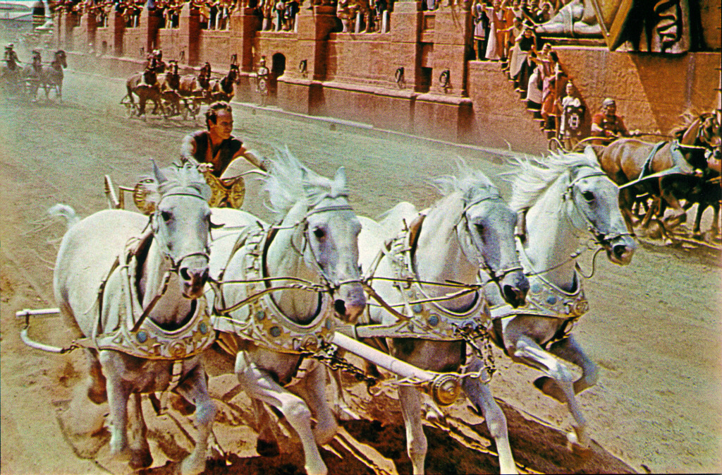 Ben-Hur (1959) -- (Movie Clip) Chariot.