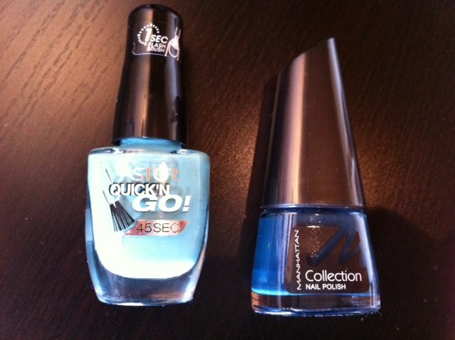 Astor Quick and Go (361) & Manhatten Collection Nail Polish (78T)