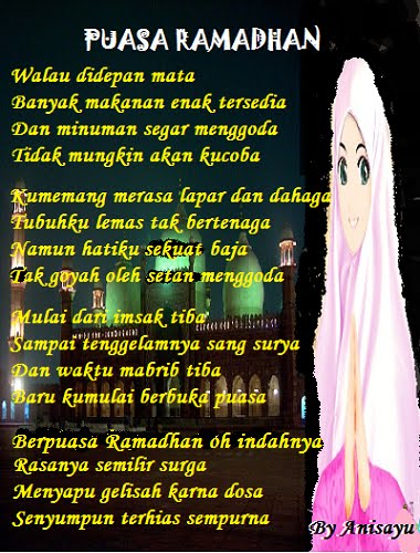 PUISI CINTA BY ANISAYU: Kumpulan Puisi Untuk Bulan Suci ...