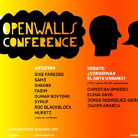 8/10/2016 Open Walls Conference 2016 / Nau Bostik / Barcelona 2016