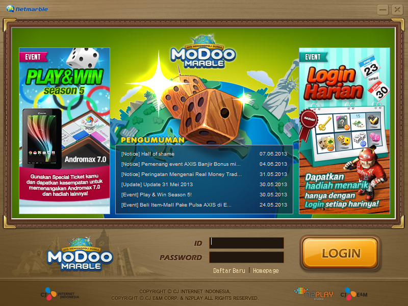 Modoo Marble [Game Monopoli Online Indonesia] Tutorial Belajar Komputer