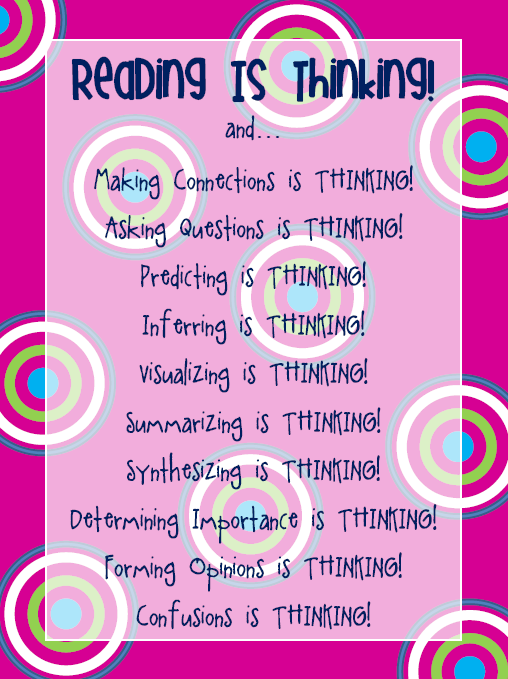 Reading is Thinking! - Hello Literacy Blog