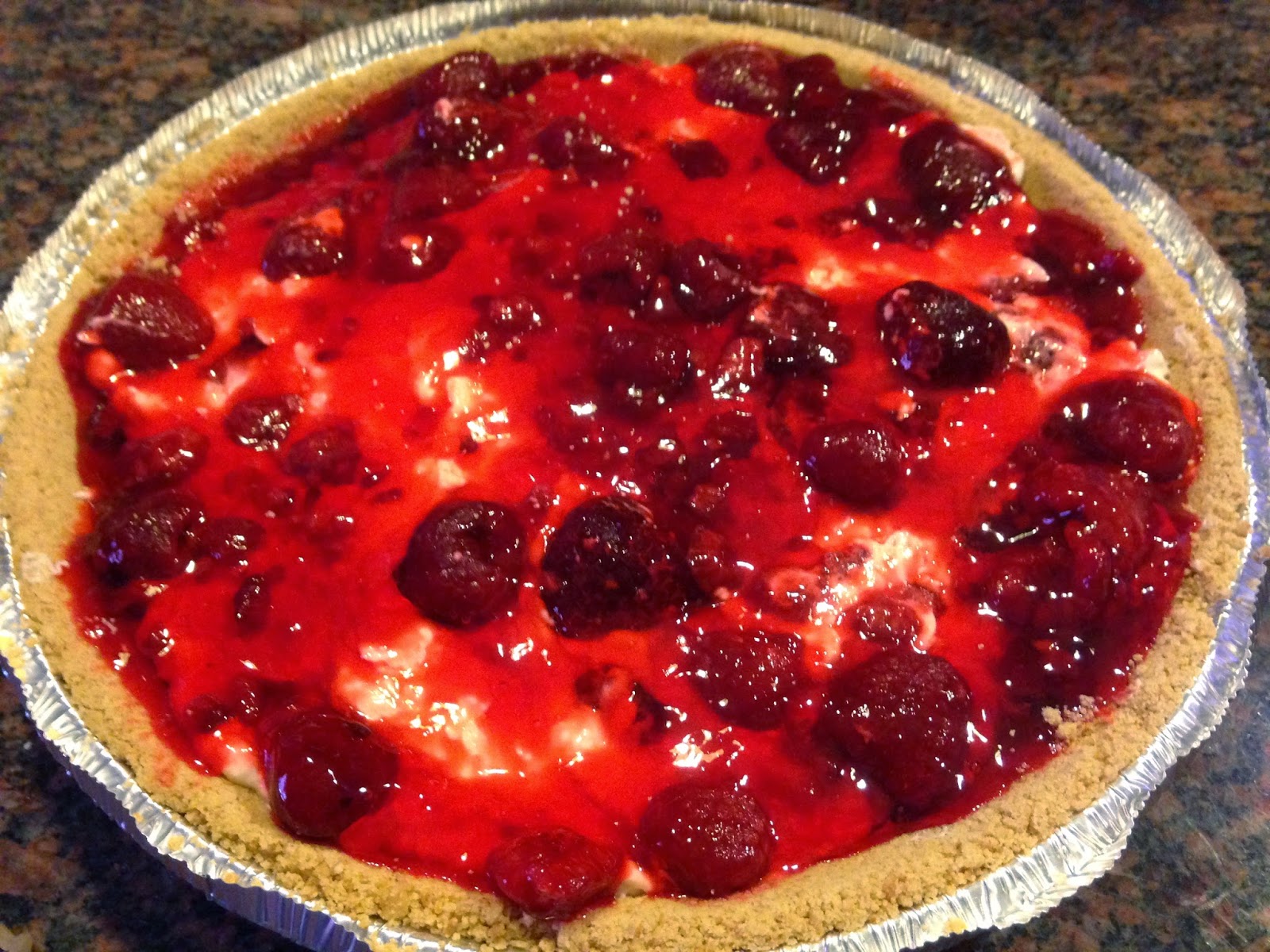 Just Call Me Maman Raspberry Cheesecake Pie Recipe