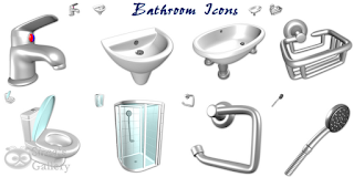 Bathroom icons