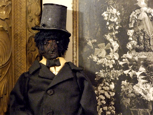 antique voodoo doll
