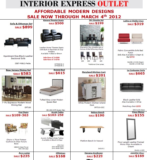 Chicago Furniture Interior Express Outlet Blog Furniture Warehouse