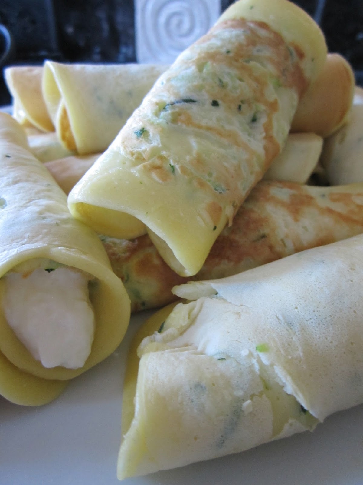 Culinary Time Capsule Zucchini Crepes