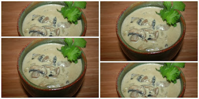Mushroom Cream Soup for Vegetarians