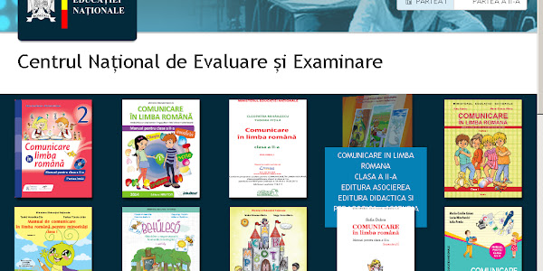 Noile manuale digitale pentru clasele I şi a II-a sunt accesibile online