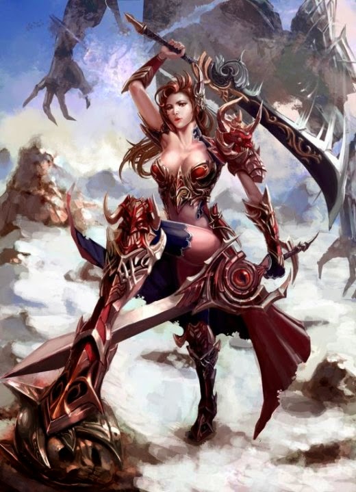 As impressionantes e fantásticas ilustrações de fantasia de Xiao Botong Xiao Botong deviantart ilustrações fantasia estilo oriental