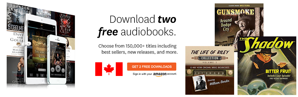 CANADA: Audible.ca Promotion
