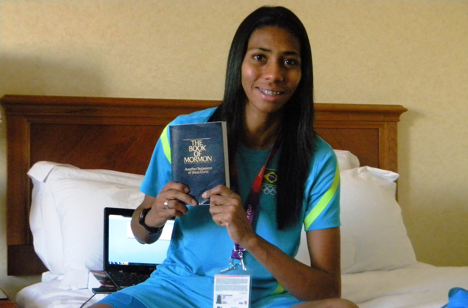 Mormons nas Olimpíadas Bruna Benites é Jogadora da Seleção Brasileira