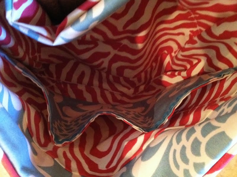 Prudently Painted Vintage A diaper bag tutorial