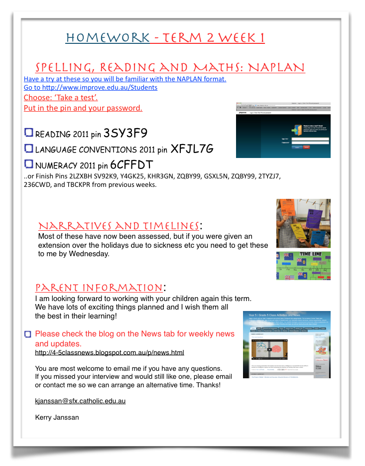 Topic for html assignment picture