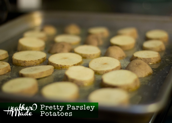 Heather O Made Pretty Parsley Potatoes