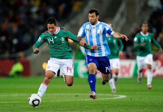 México  vs Argentina en partido amistoso