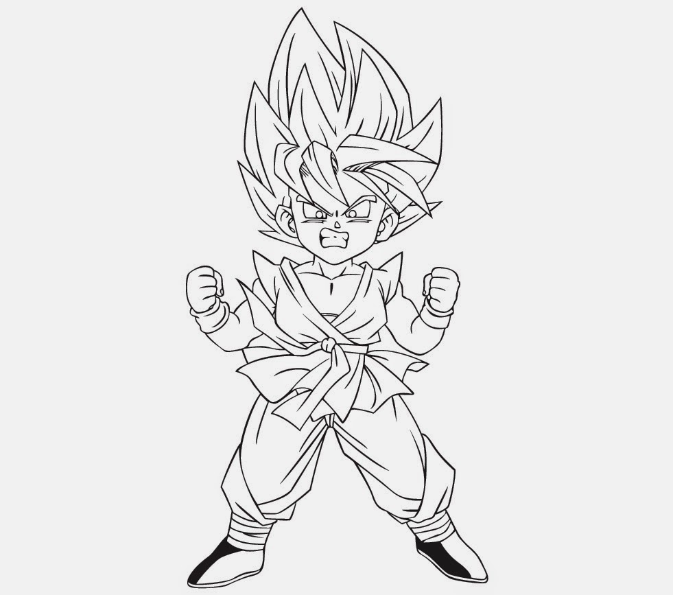 desenhos para colorir e imprimir desenhos do dragon ball z para